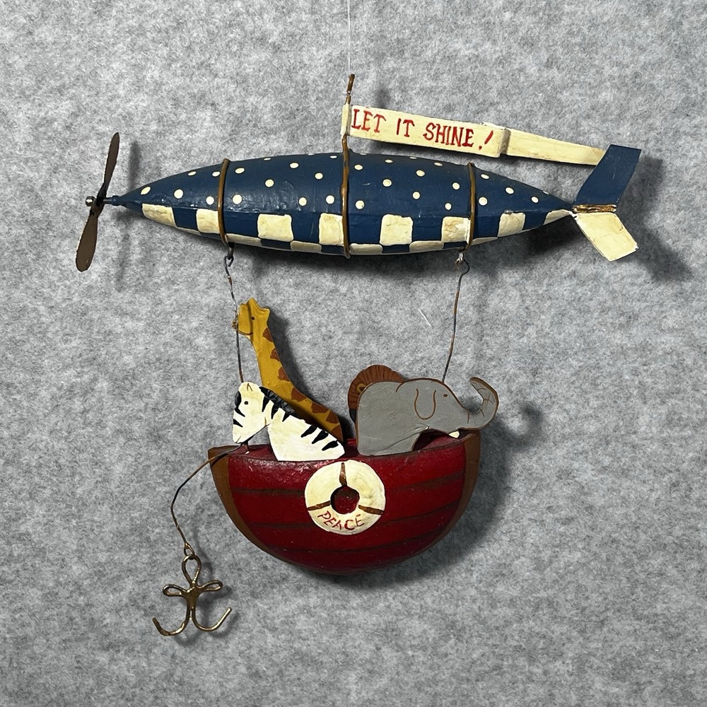 Old‎ Modern Handicrafts Steampunk Airship Ornament Christmas Ornament Tree Decor